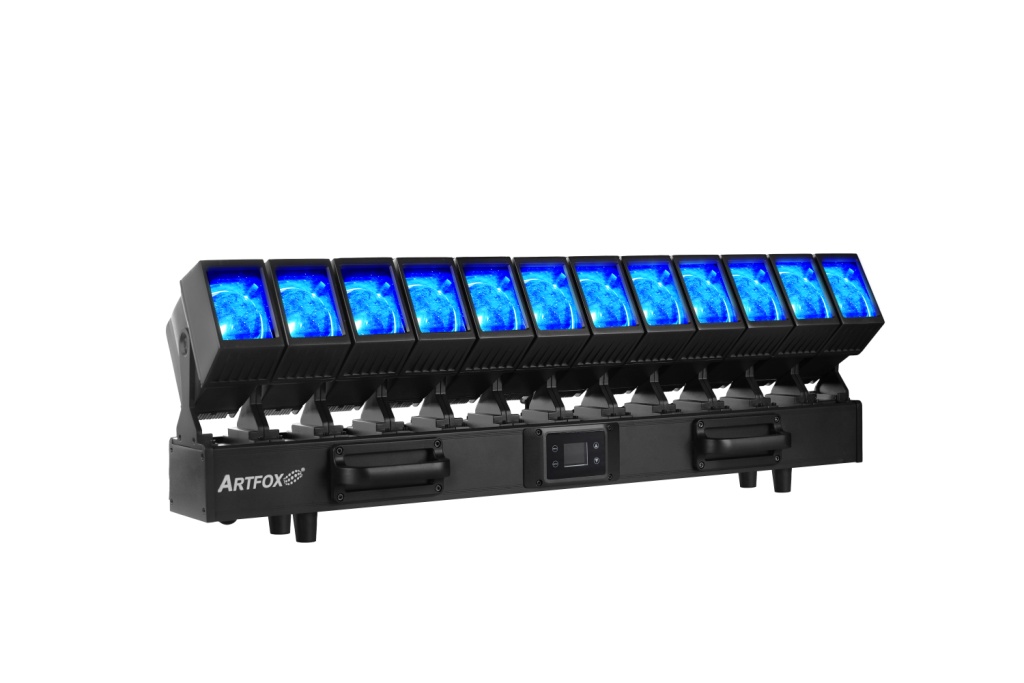 Wall wash light:12x60w, Beam wash 2-in-1, each head control individually